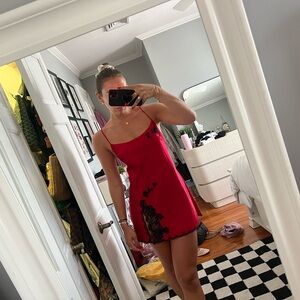 Vintage lace Victoria’s secret slip dress